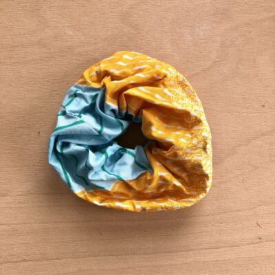 Scrunchie mit Muster aus Baumwolle